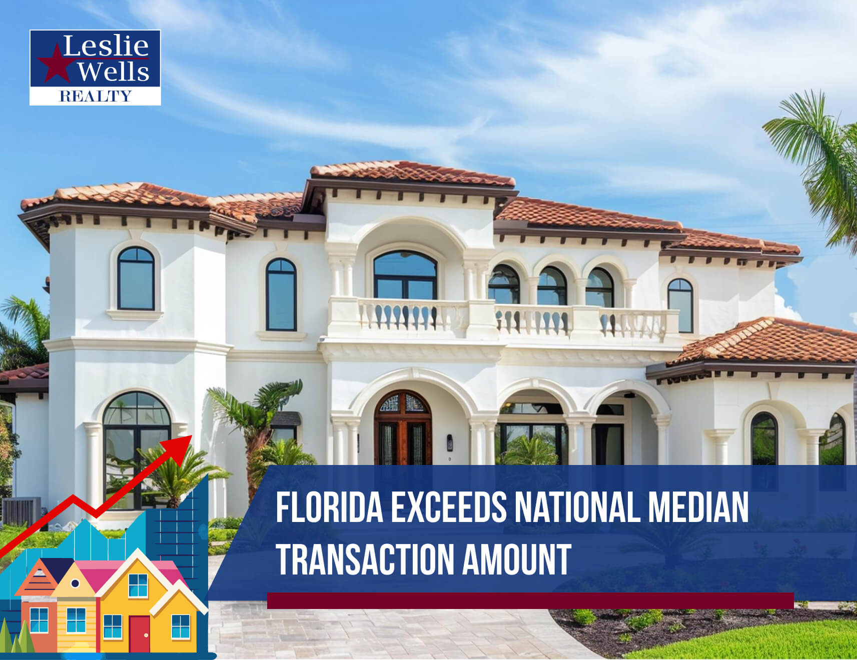 Florida Exceeds the National Median Transaction Amount